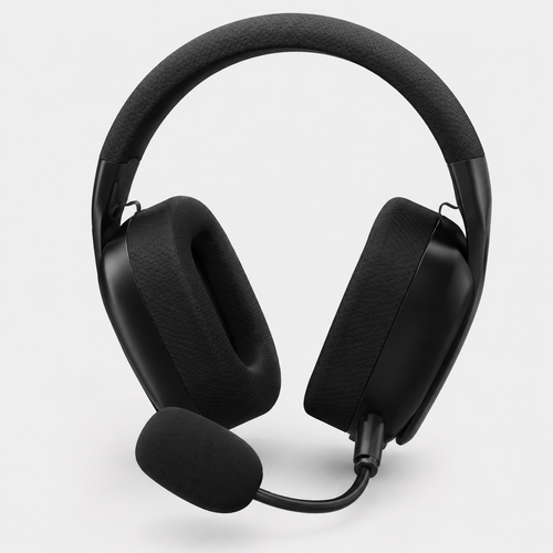 ClearVoice Wireless Over-Ear Headset with Boom Microphone